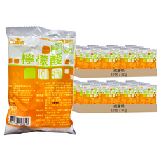 威靈頓 檸檬酸, 80g, 24包