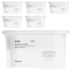 FaSoLa 多功能大容量除濕盒 729g, 380ml, 6個