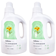 mammyshop 媽咪小站 Pure植淨抗菌洗衣精, 1L, 2瓶