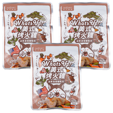 nu4PET 陪心寵糧 環遊犬世界主食鮮寵包 - 全齡犬適用, 美式烤火雞, 150g, 3包