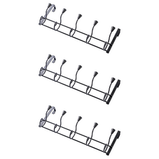 Little Pink Rabbit 粉彩小兔 鐵藝粗線條造型門後5鉤, E33015, 3個