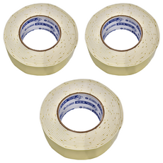 DEER BRAND 鹿頭牌 強固厚型泡棉雙面膠帶，黏性強，台灣製造, SPS7S, 3個