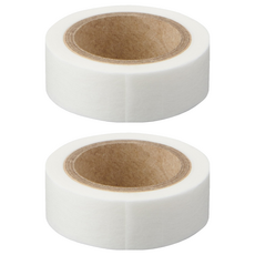 MUJI 無印良品 附裁線紙膠帶 寬15mm, 空白, 2捲