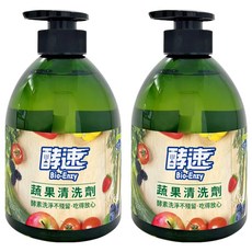 do it 多益得 酵速蔬果清洗劑, 500ml, 2瓶