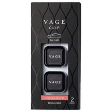 HARUKADO VAGE 車用香氛 2.4g 2個, 鉑金雨, 1盒