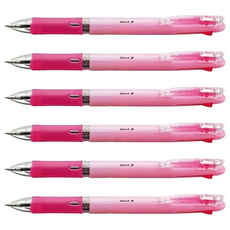 b4a5-p clip-on slim 四色原子筆 粉紅 0.7 mm, 6入