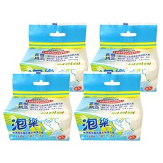 泡樂 茶樹抗菌衣物潔白皂, 600g, 4包