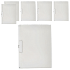 KOKUYO 國譽 薄型靜音板夾 A4 橫向, 白色, 6個