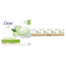 Dove 多芬 清爽水嫩潔膚塊, 12個, 106g