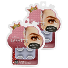 Lashtoc Season 2 免膠水重複黏貼假睫毛 Lovely Set, 2盒