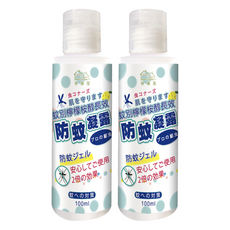 HAPPY HOUSE 快樂屋 蚊別檸檬桉醇長效防蚊凝膠 100ml, 2瓶