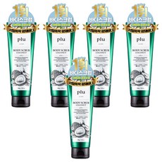 plu 三合一椰子身體磨砂膏, 200g, 5條