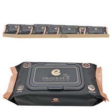 enblanc 極厚黑珍珠 純水濕紙巾隨身包 掀蓋式, 36張, 10包