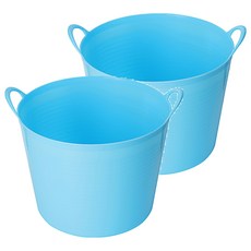 KEYWAY 聯府 雙耳彈性收納籃 14.5L, PR-65 顏色隨機, 2個