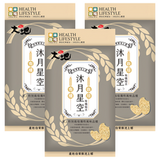 樂米穀場 台東池上有機栽培沐月星空糙米, 1.5kg, 3包