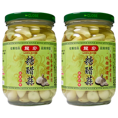 龍宏 糖醋蒜 台灣蒜頭 台灣產, 440g, 2罐