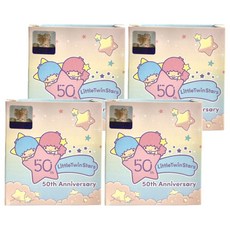 NIIMBOT 雙星仙子防水貼紙/熱感應紙 適用B21S/B1 夢幻獨角獸 315片, 4個