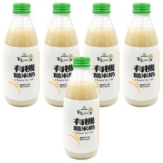 羅東鎮農會 羅董有機糙米奶, 245ml, 5瓶
