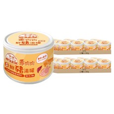 BTD 無膠鮮豬犬湯罐 豬肉 + 雞肉 100% 無穀 180g, 24罐