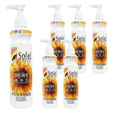 SOFEI 舒妃 葵花精油髮雕露 壓頭, 250ml, 6瓶