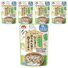 MORINAGA 森永 幼兒食品 雞肉野菜丼, 日本國產肉與野菜 100%使用, 不使用著色劑、防腐劑、香料, 100g, 5包