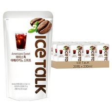 Ice TaLK 甜美式咖啡 230ml, 20包