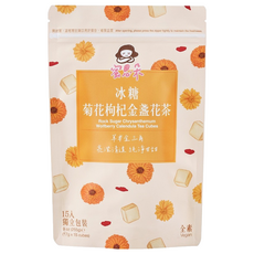 蜜思朵 NEW 冰糖菊花枸杞金盞花茶, 15個裝, 17g, 1組