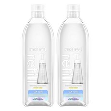 method 泡沫洗手露補充瓶 水甜心, 828ml, 2瓶