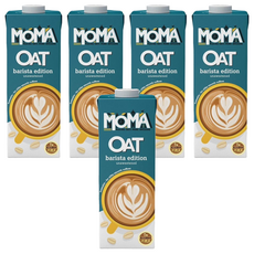 英國 MOMA 咖啡師燕麥奶, 1L, 5瓶