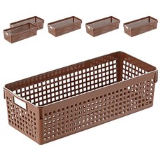 KEYWAY 聯府 實惠方格籃 UK010, 顏色隨機, 6個