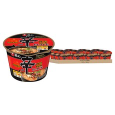 NONGSHIM 農心 超進化辛碗麵 濃郁牛骨湯味 101g, 12入