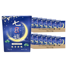 Dr.C Biotech 家家生醫 七日孅 桂花薄荷, 晚安舒眠, 天然漢方草本, 黃金比例配方, 3.5g, 14包