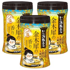 Hakugen Earth 白元 混濁湯溫泉入浴劑 金木犀香, 600g, 3罐