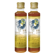 金椿茶油工坊 茶葉綠菓 100%茶籽油, 300ml, 2瓶