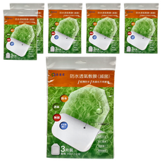 原薘家 防水透氣敷膜 12 x 10cm 傷口護理, 6包, 3片