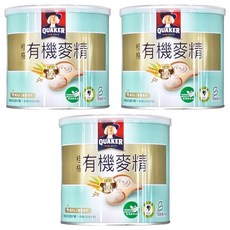 QUAKER 桂格 有機麥精 4個月以上適用, 300g, 3罐