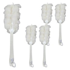 長柄沐浴刷, 顏色隨機, 5個, 1入