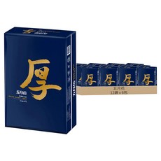 五月花 厚棒抽取式衛生紙 60張, 6包, 12袋