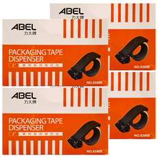 ABEL 力大牌 實用型金屬封箱切台 2吋, 03909, 4個
