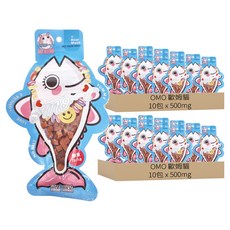 歐姆貓 胖胖魚鮪魚粒, 真肉, 無鹽, 鮪魚, 25g, 20包