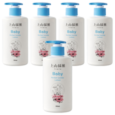 tsaio 上山採藥 寶貝植萃溫潤乳液, 350ml, 5瓶