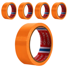 iQIHAN 高黏度強力布膠帶, 深橙色, 5入