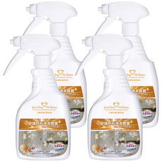 GBPH 好寶貝玻璃皂垢清潔噴霧，天然安心，快速溶解水垢皂垢, 500ml, 4瓶