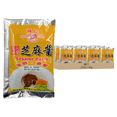 龍口 芝麻醬包 (隨身包) - 風味台灣 香醇濃郁, 40g, 20包