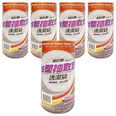 台塑 超巨霸抽取式清潔袋 120x140 cm, 260L, 5個