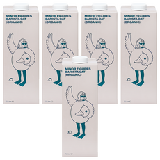 MINOR FIGURES 小人物 濃厚版燕麥奶 咖啡師, 1L, 5瓶