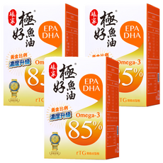 娘家 極好85%魚油軟膠囊, 60顆, 0.85g, 3盒