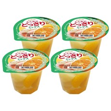 Tarami 達樂美 果凍杯 什錦水果 230g (蜜柑、白桃、黃桃、鳳梨), 4個