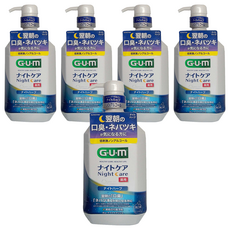 SUNSTAR 三詩達 G.U.M 夜間漱口水 草本, 900ml, 5瓶