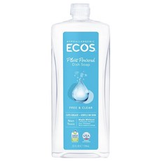 ECOS 天然環保溫和洗碗精 清新自然 739ml 植物精萃配方, 1瓶